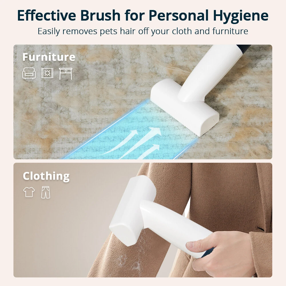 (image for) 2.5LPet Grooming Vacuum,6 in 1 Dryer & Dog Grooming Vacuum with Ceramic Blades Clipper Tools for Dogs Cats