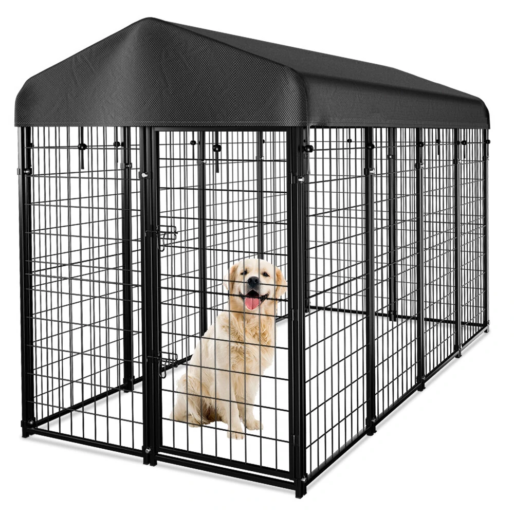 (image for) PawGiant Oversized Large Dog Kennel Outdoor Anti-UV Dog Playpen House Fence Pet Crate US